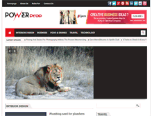 Tablet Screenshot of power-prop.com
